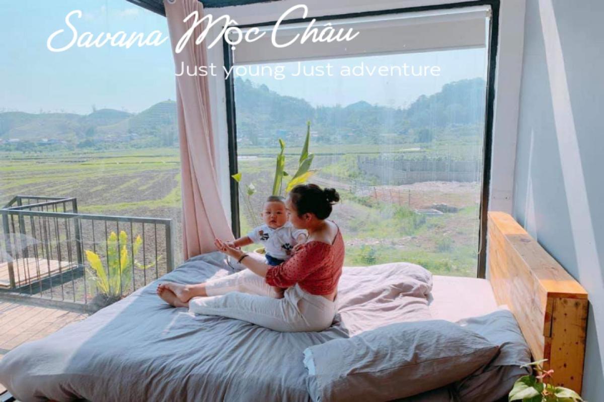 Savana Moc Chau Bed & Breakfast Bagian luar foto